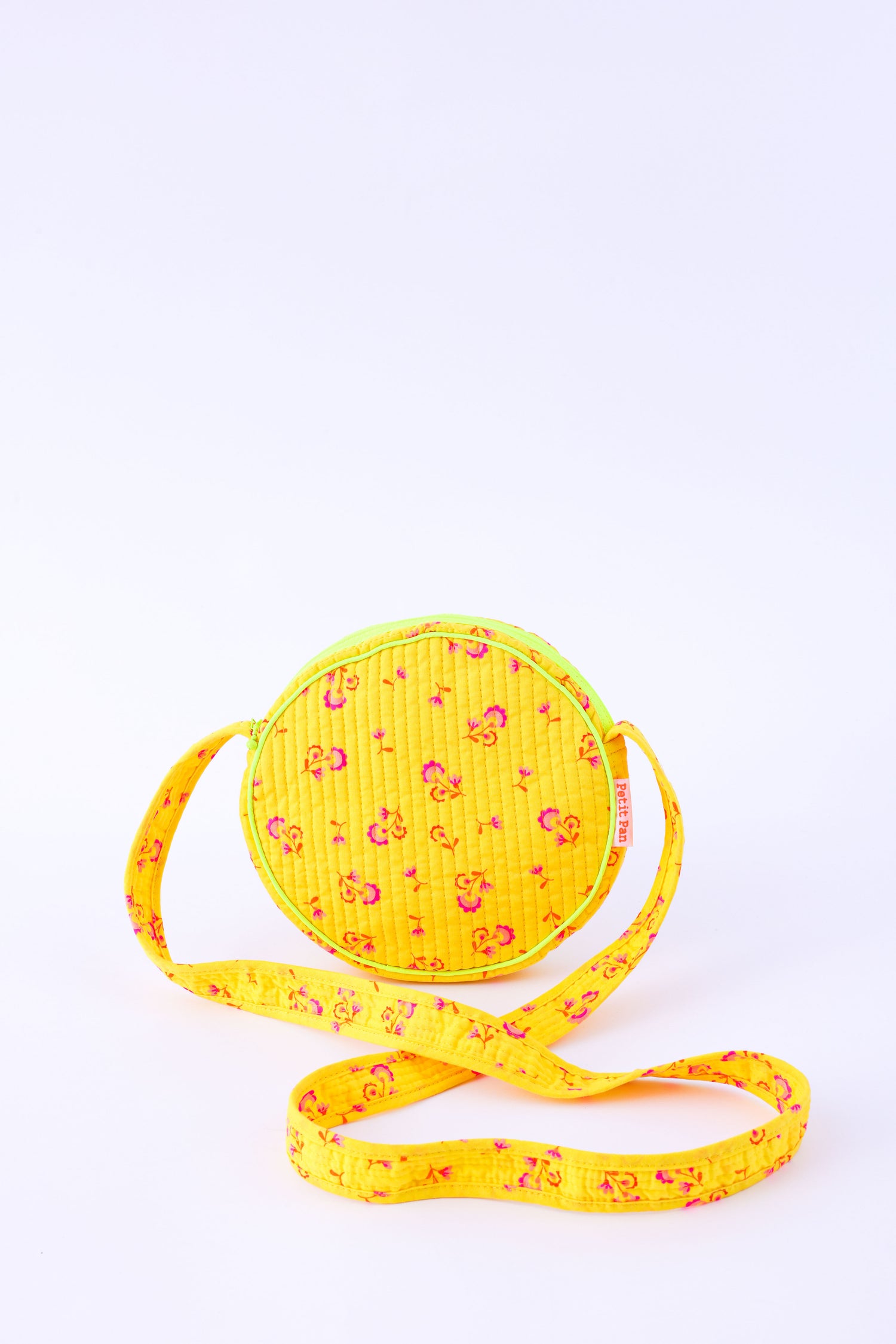 Yellow Illska round bag