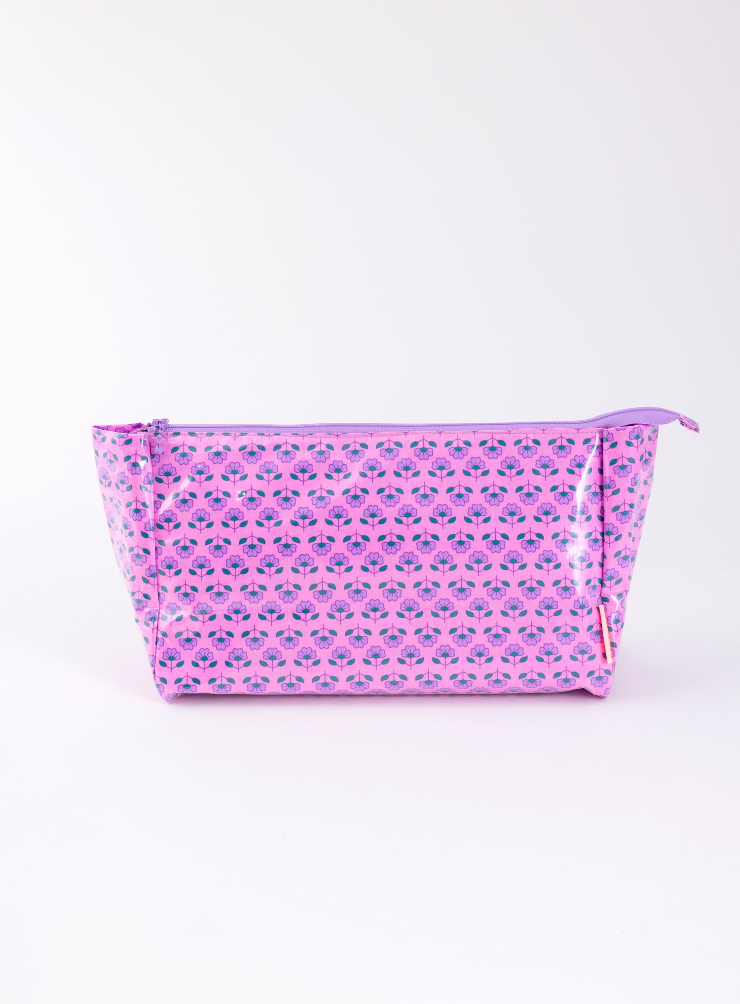 Large pink Alisha toiletry bag