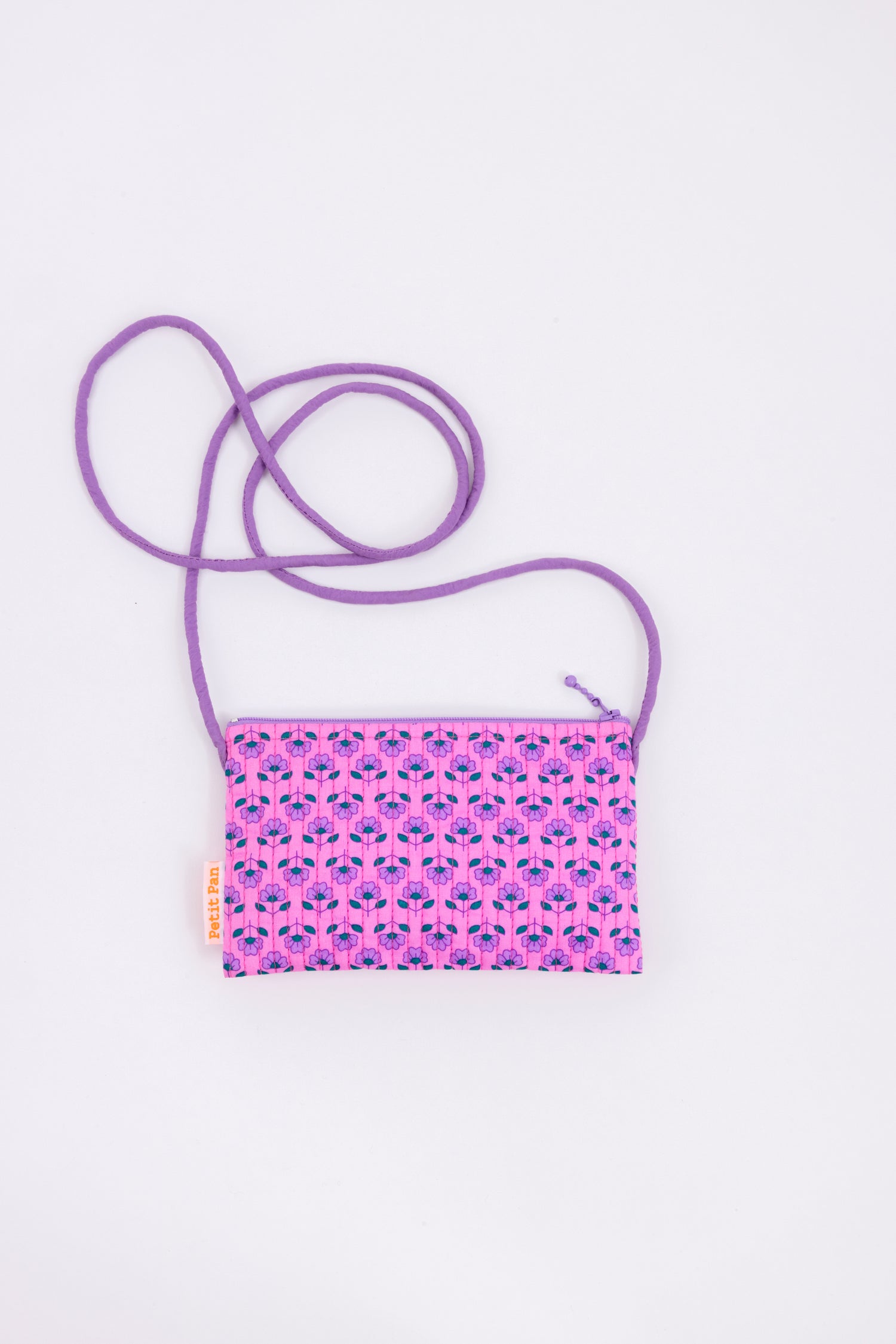 S+ shoulder pouch (new quilting) Alisha pink