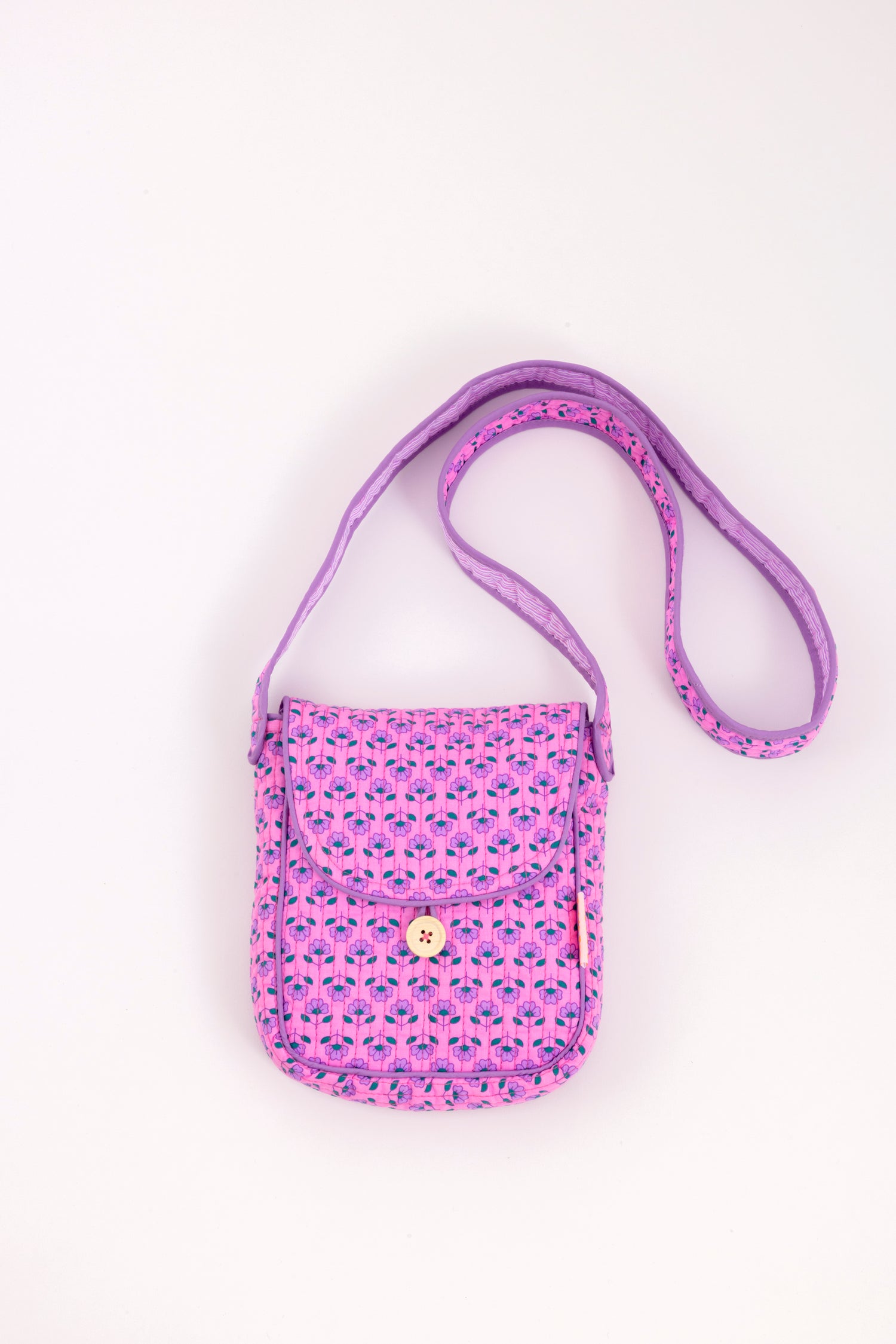 Pink Alisha quilted bag