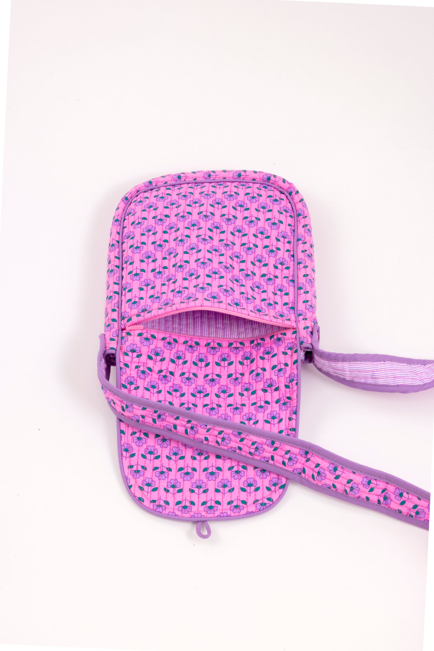 Pink Alisha quilted bag