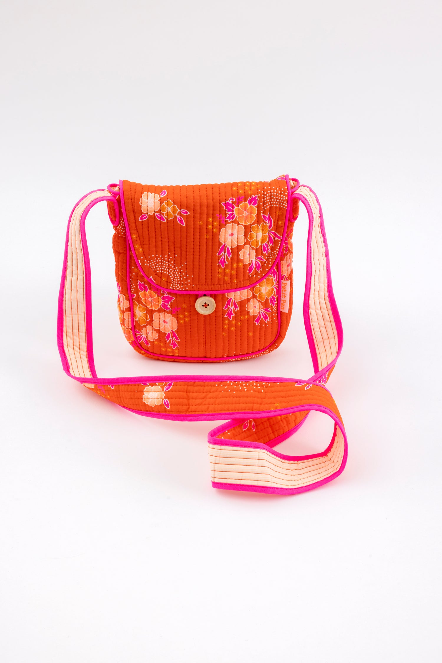 Gepolsterte Folsky-Tasche in Mandarine