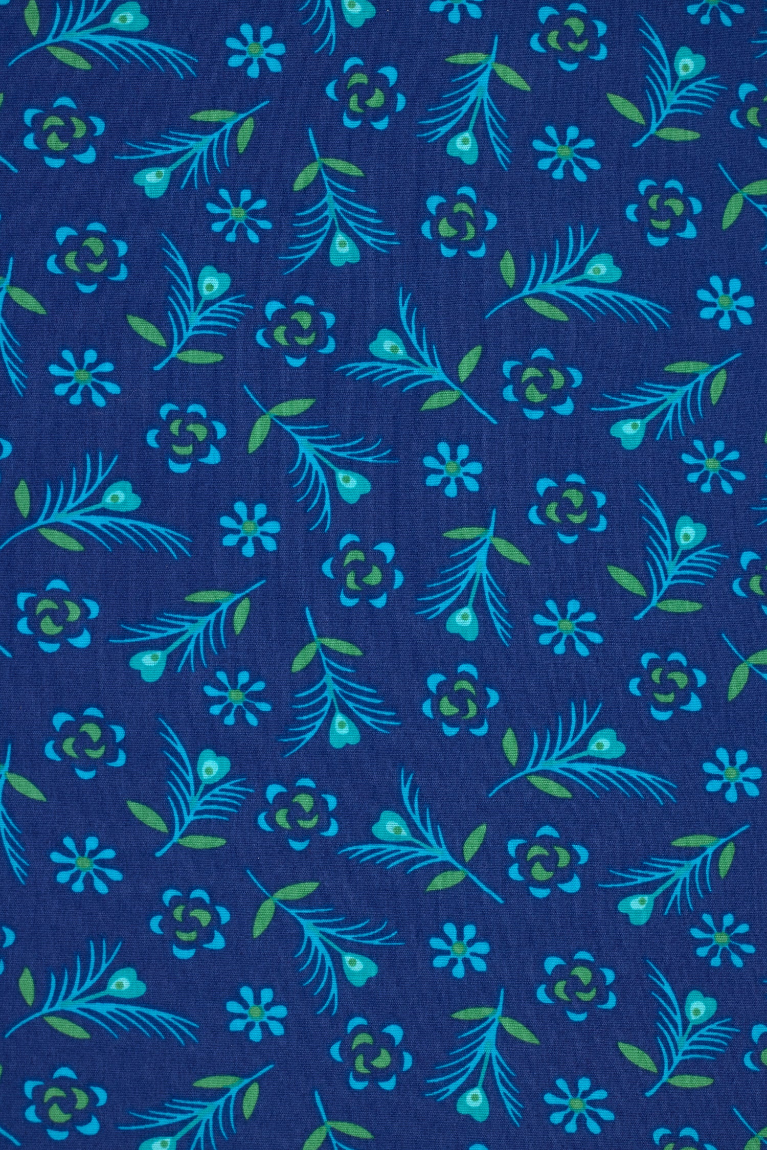 Indigo Gitane printed cotton