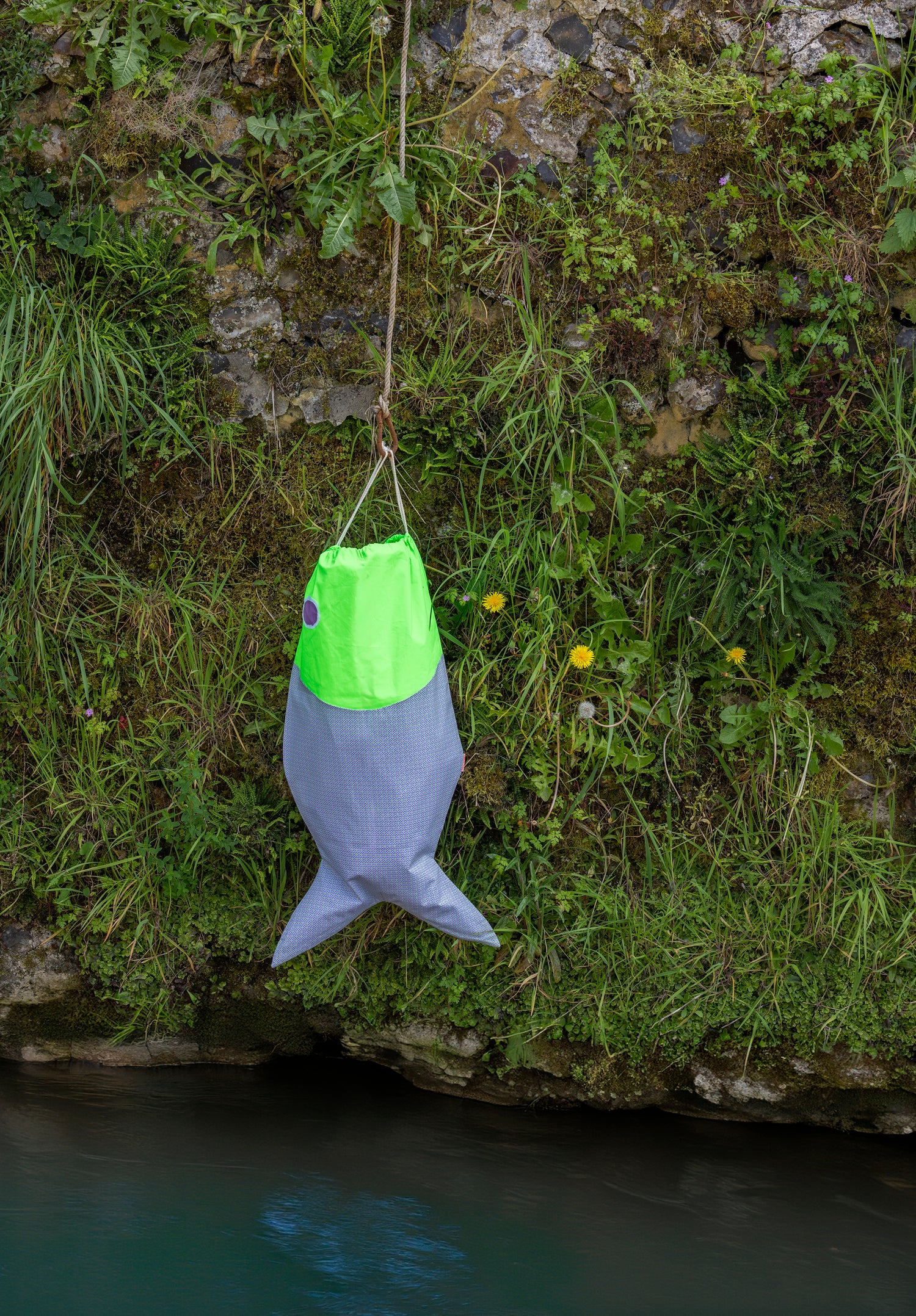 Sac à linge Big Fish Django lilas