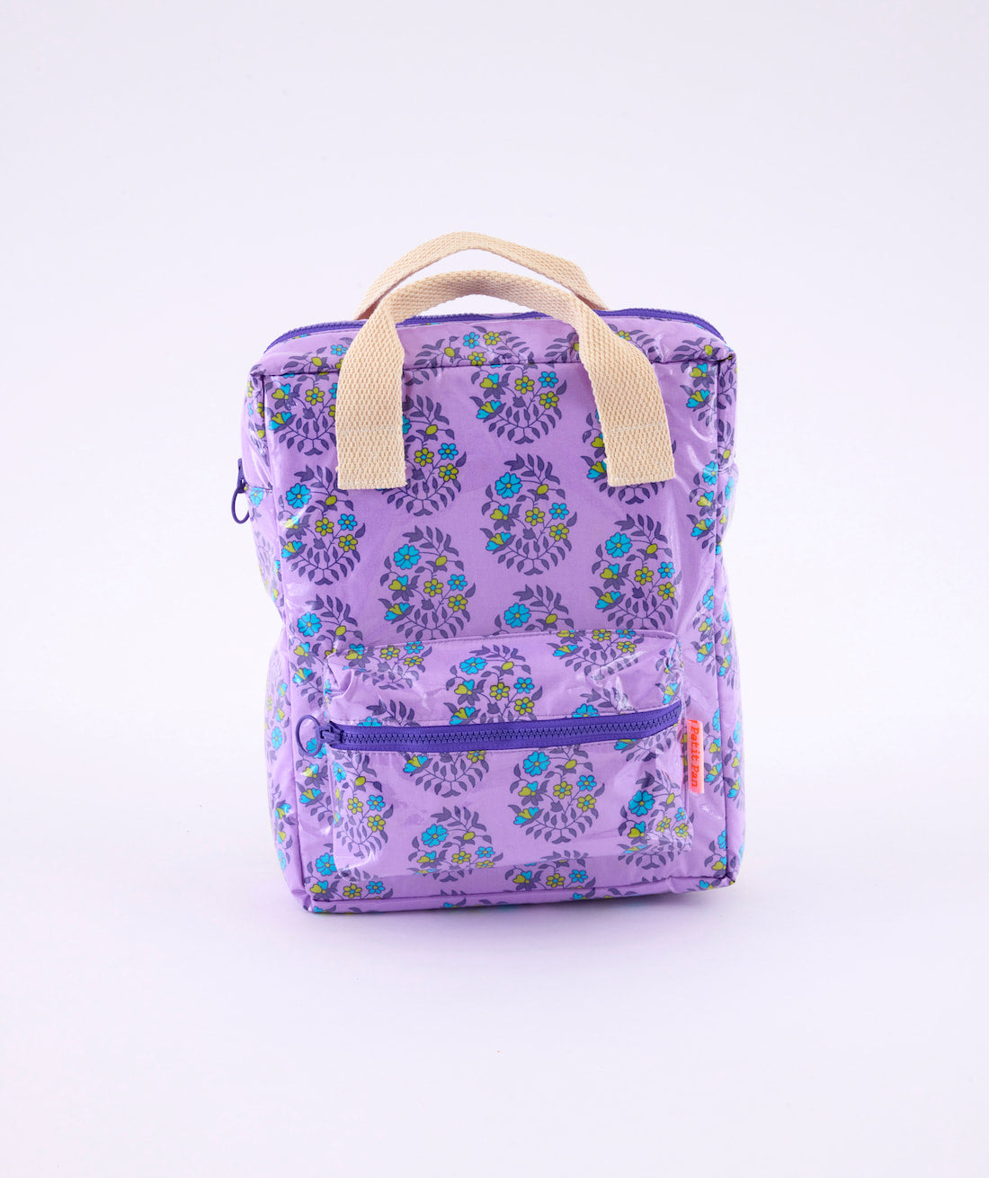 Sac Akiko Shalin lilas avec des fleurs