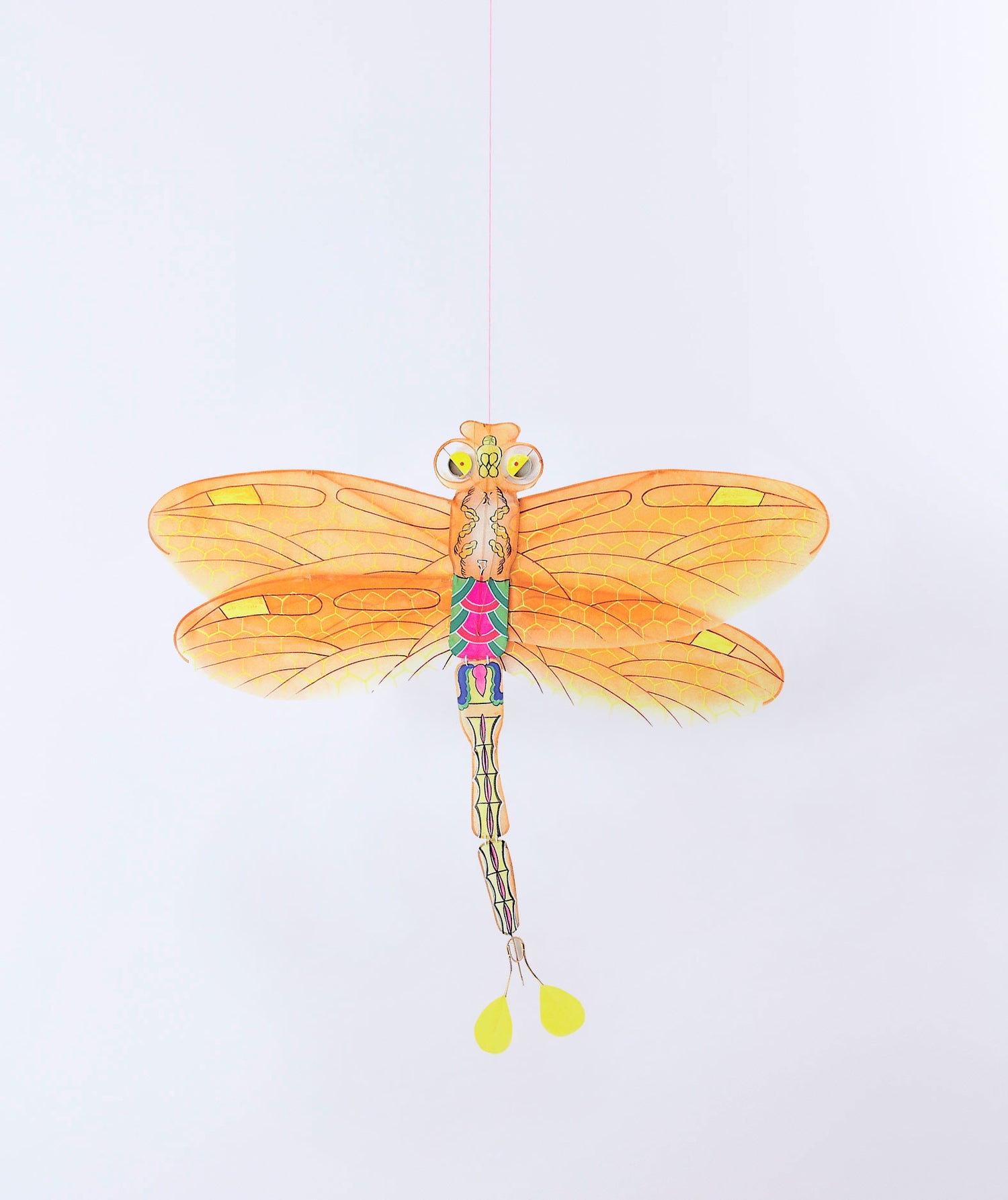 Cerf-volant Libellule orange