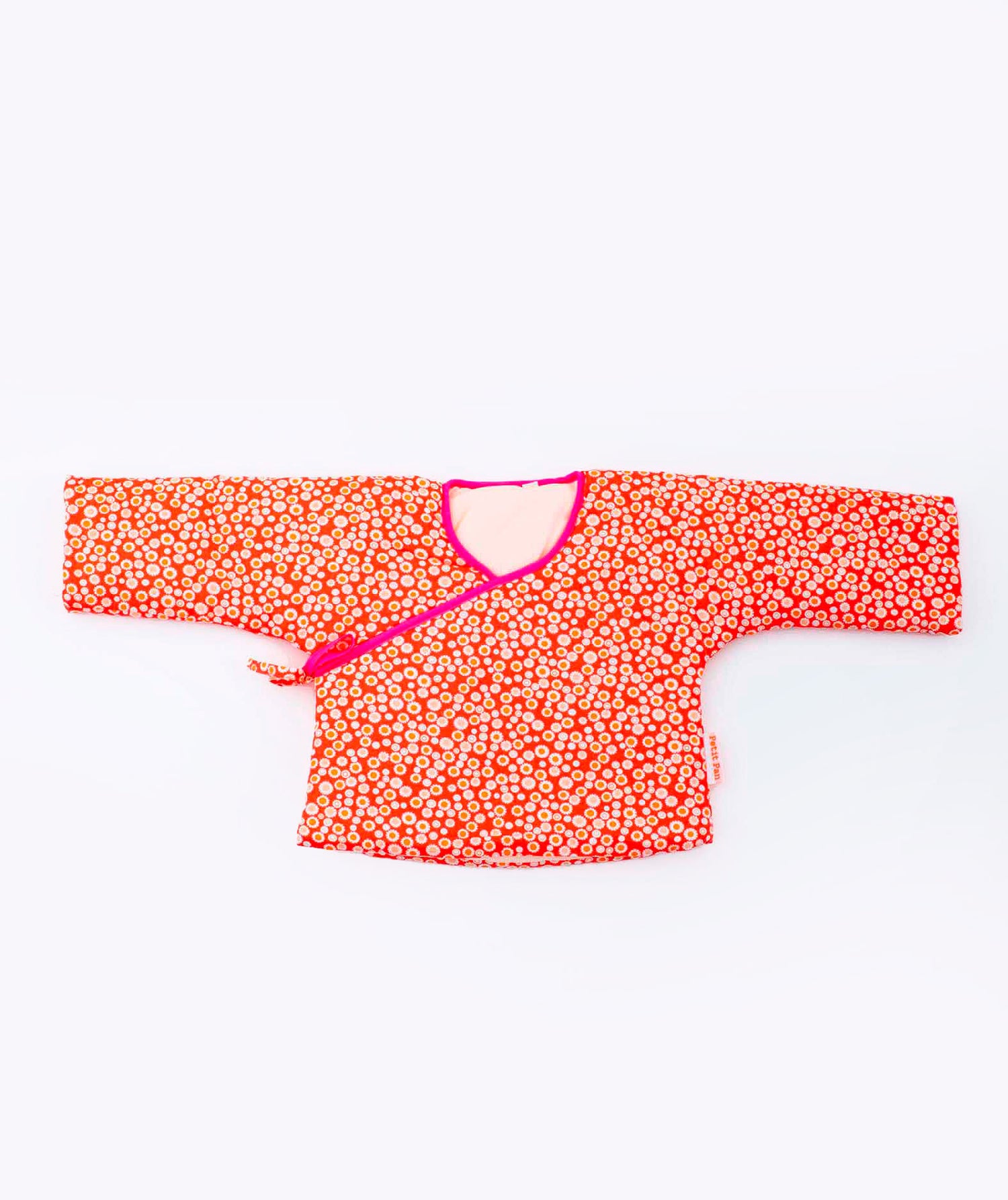 Veste bébé Bohème tangerine