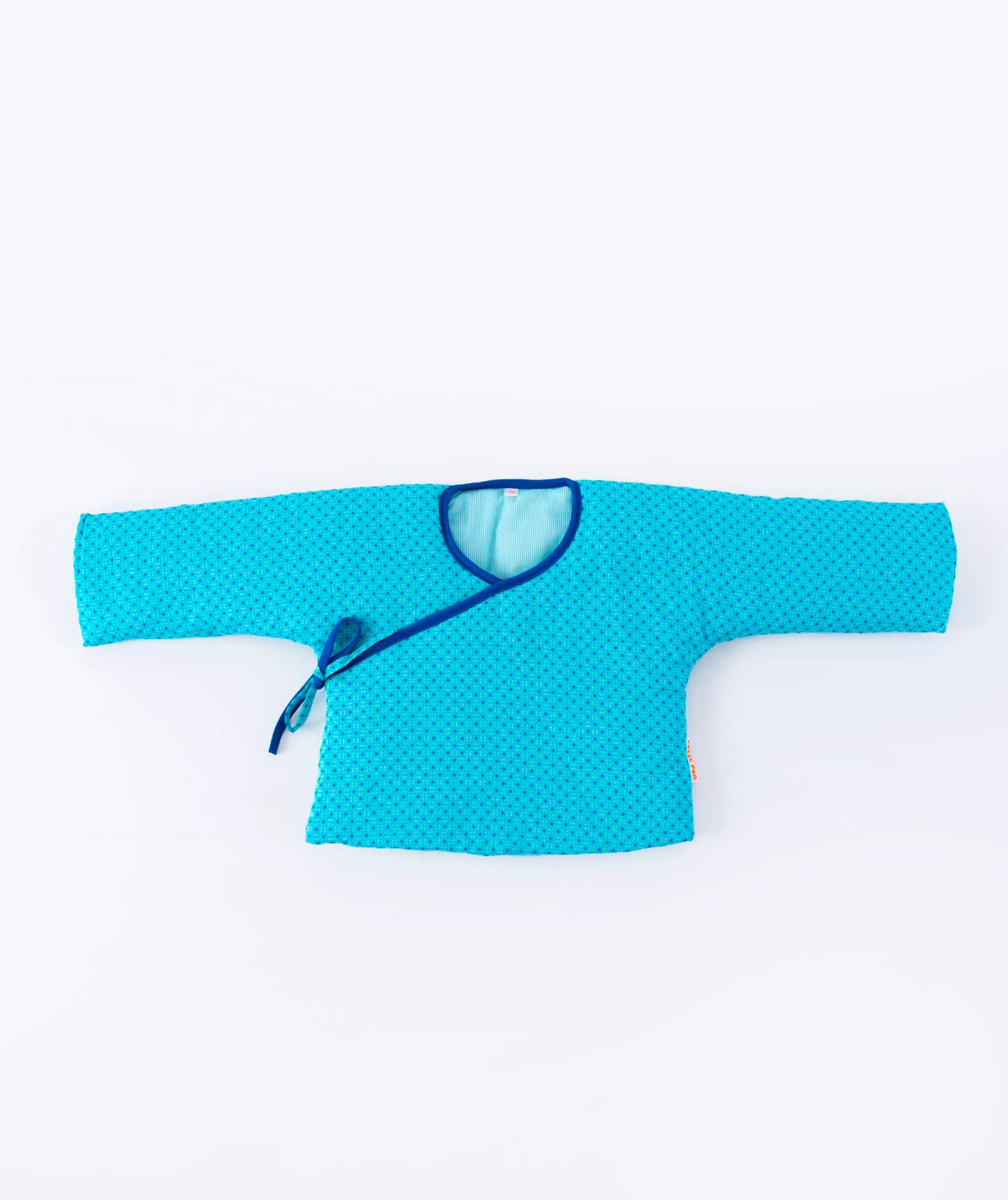 Veste bébé Mikado cyan