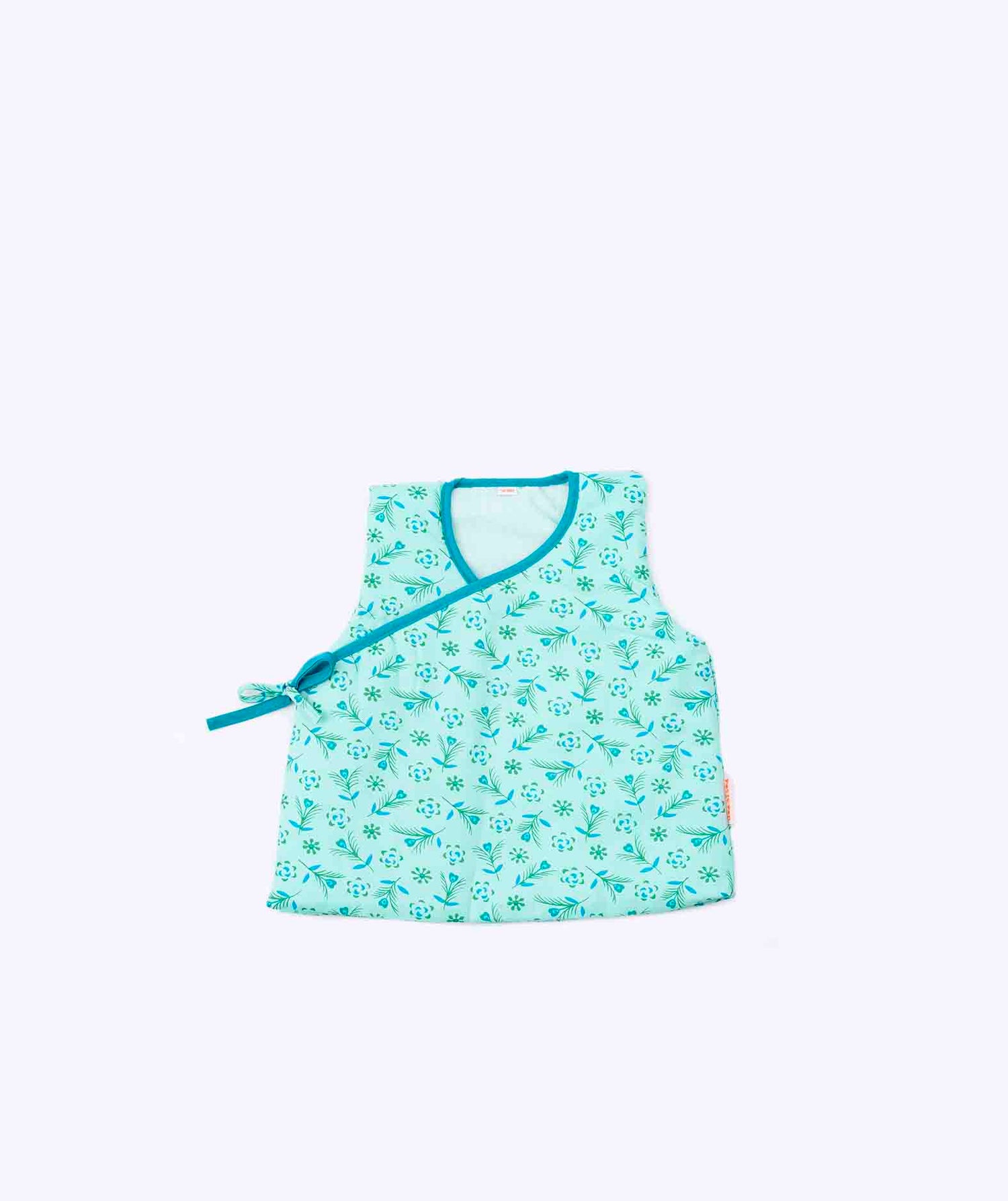 Gilet bébé Gitane bleu opalin