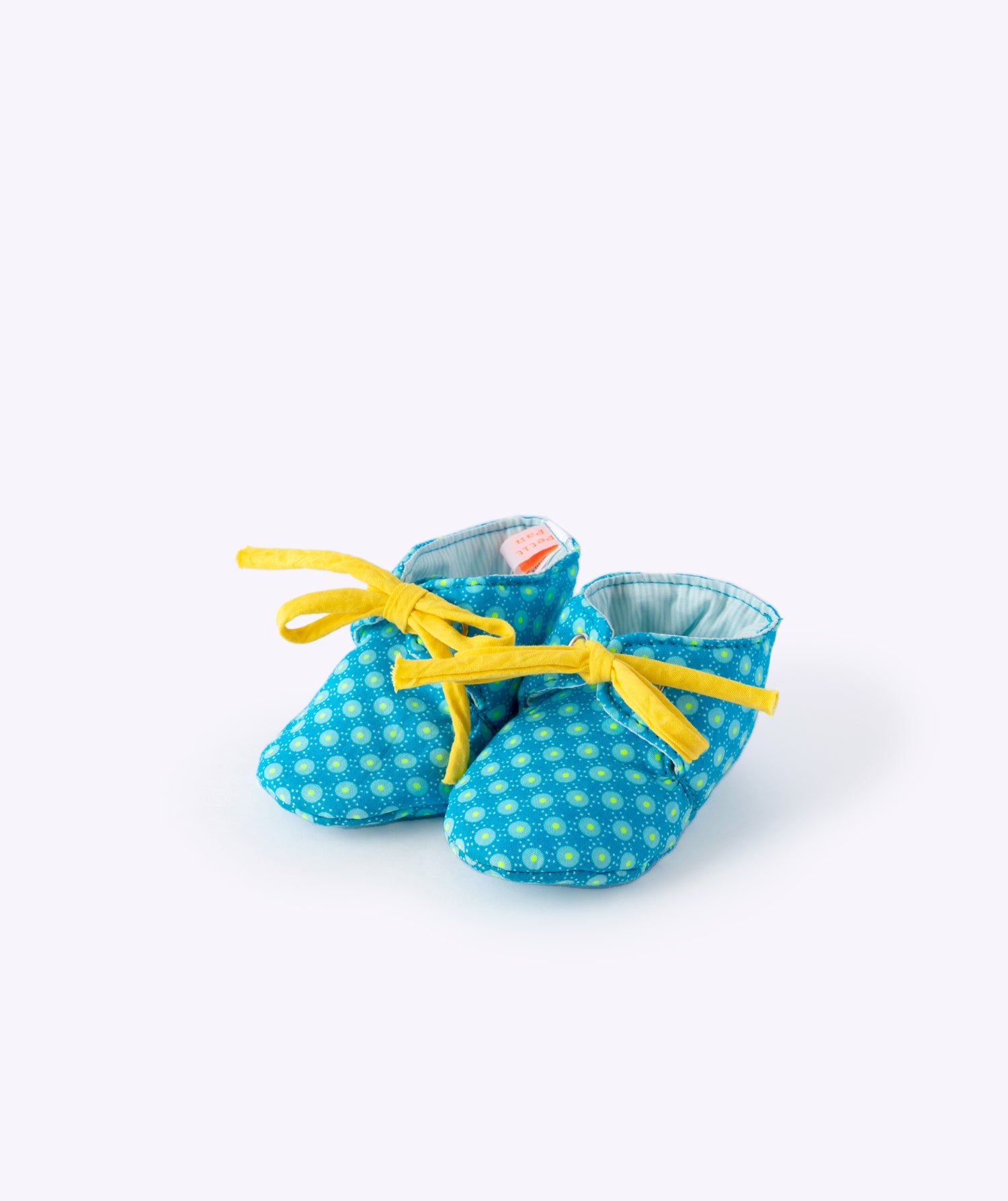 Chaussons bébé Bubble bleu aruba