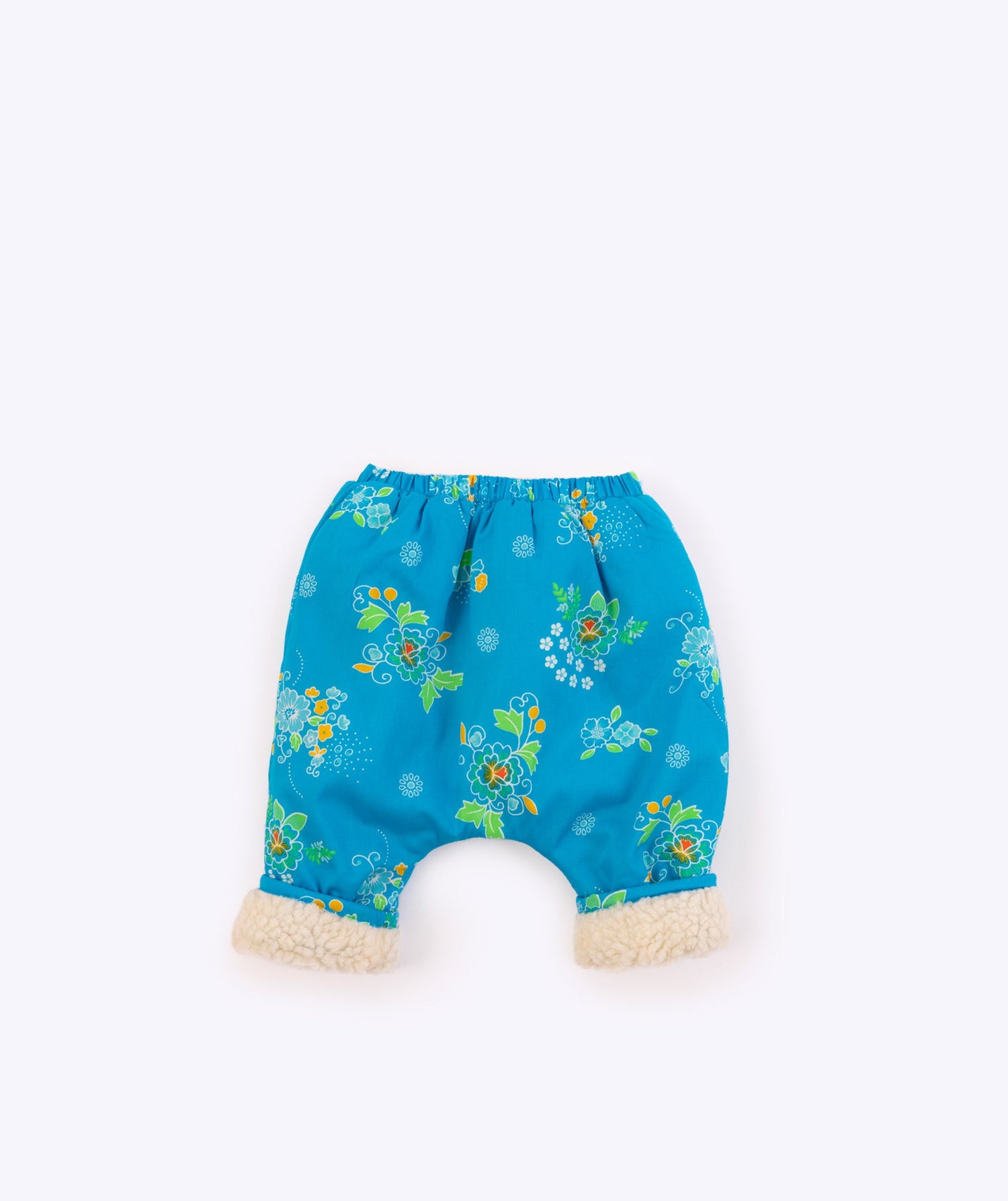 Pantalon bébé mouton Polska bleu vif