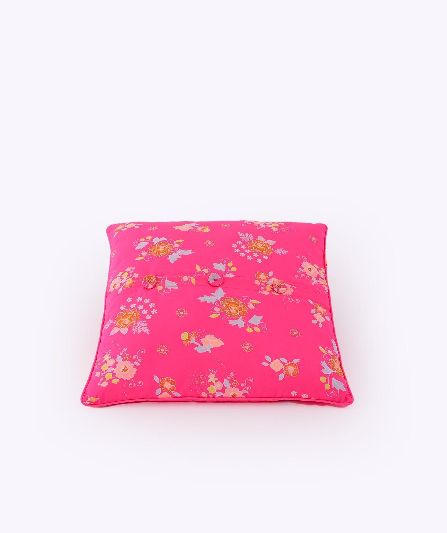 Coussin bouton Polska rose