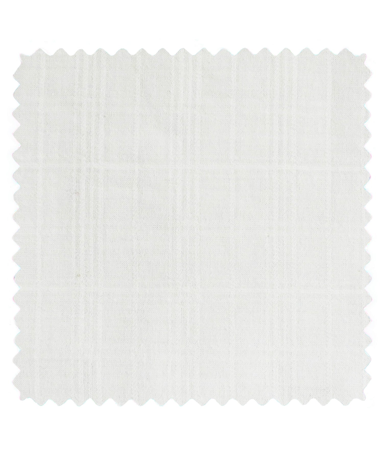 White Check Cotton Voile