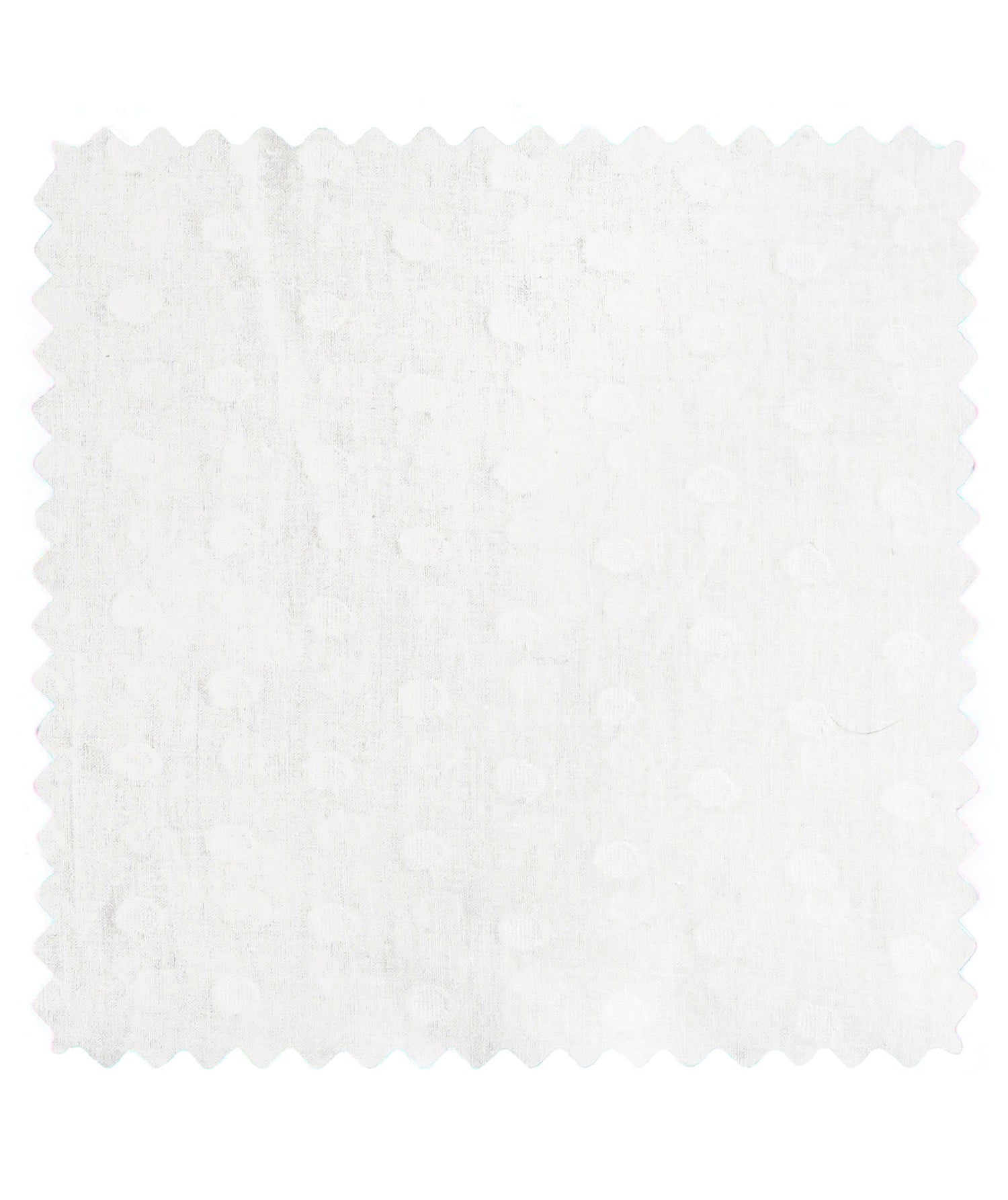 White Plumetis cotton veil 4