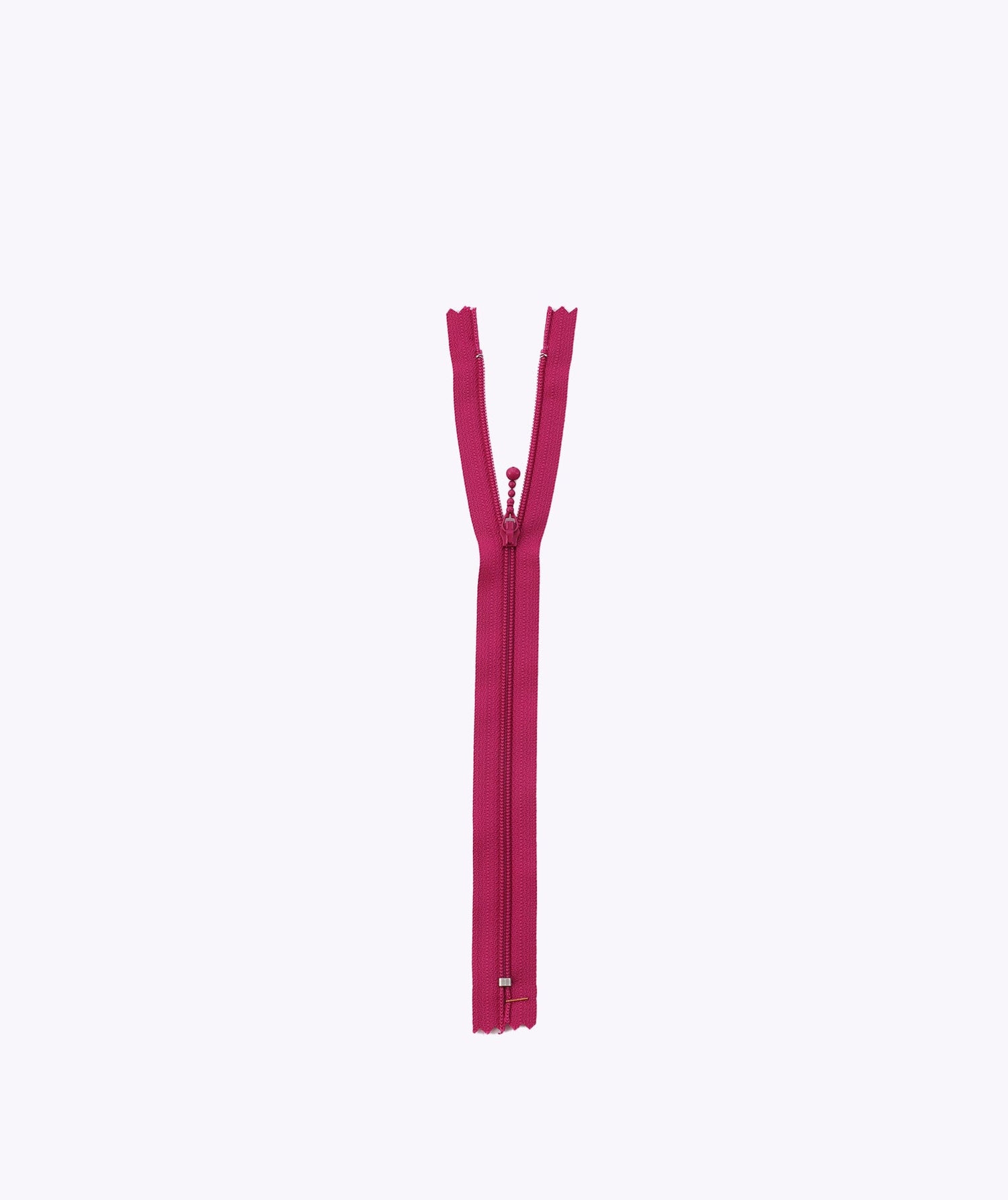 Zip fuschia red