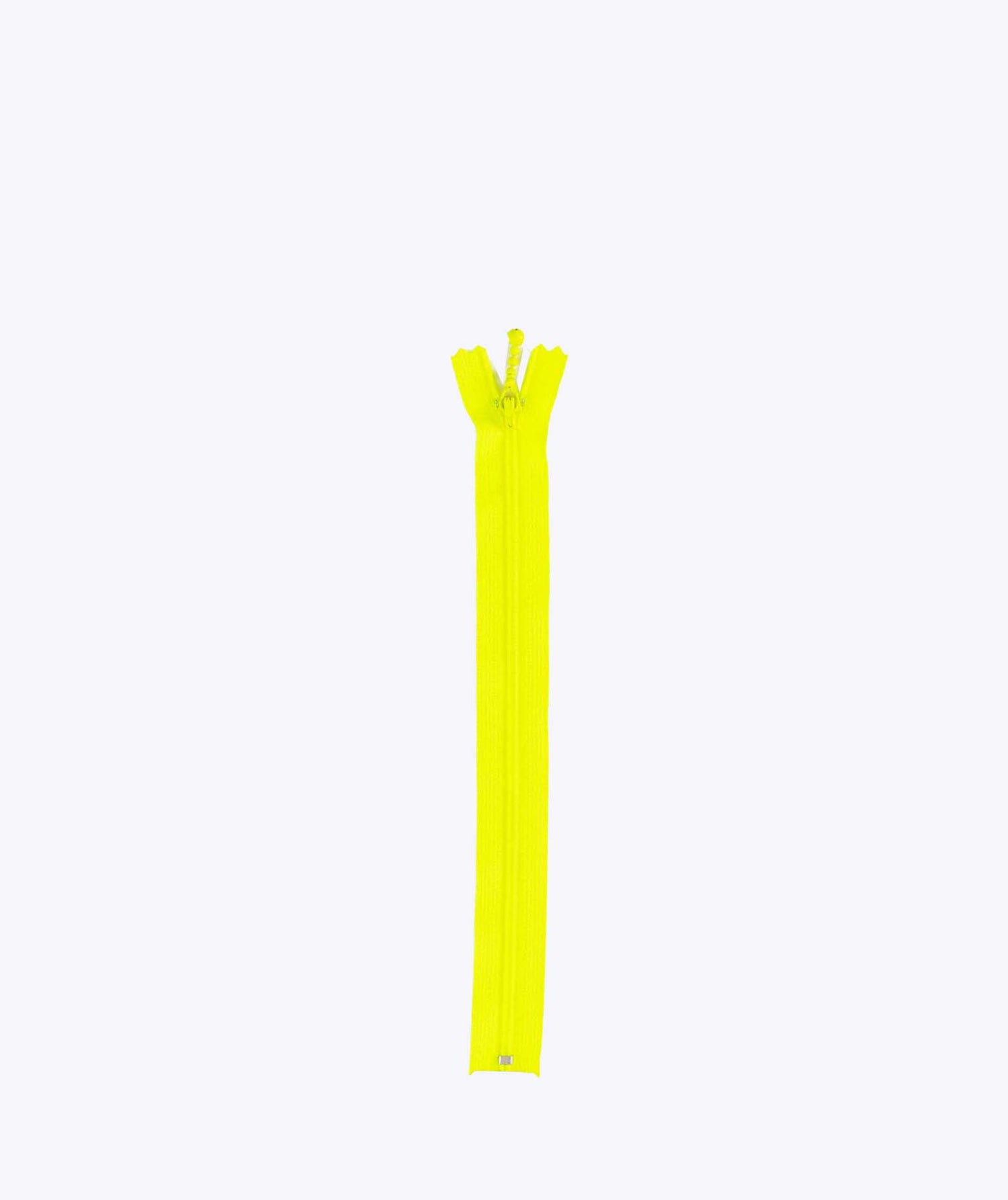 Zip jaune fluo