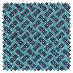 Tissu coton Oeko-Tex Petit Pan Granit bleu ardoise